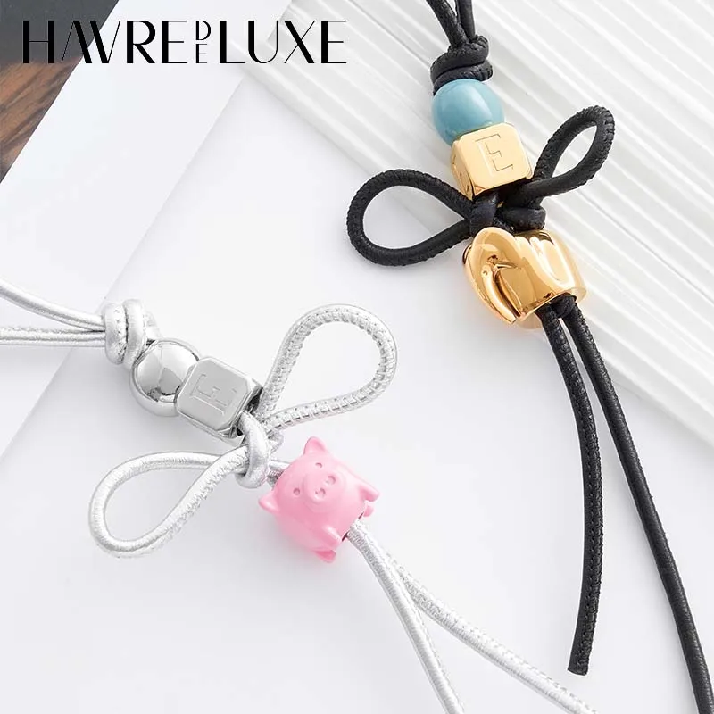 Elephant Dolphin Panda Pink Pig Charm For women bag schoolbag backpack fashion keychain high-end bag decoration bag accessories