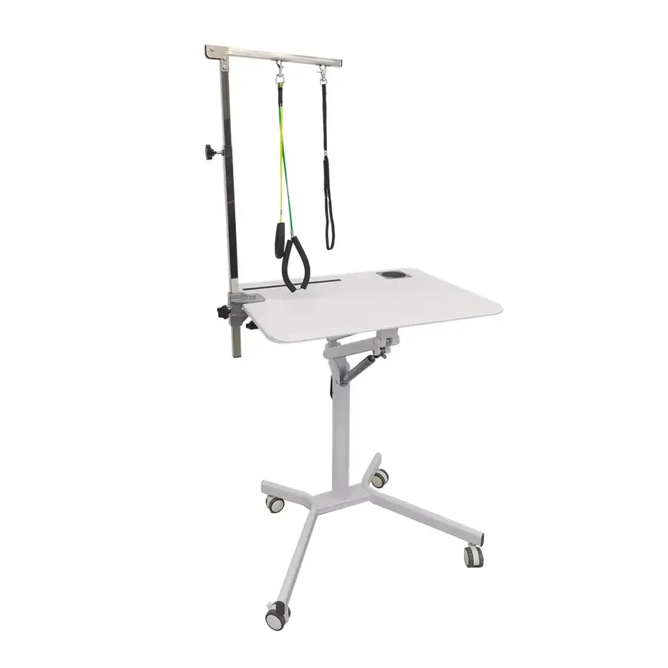 PM-PT01 Adjustable Dog Pet Grooming Table With Wheels