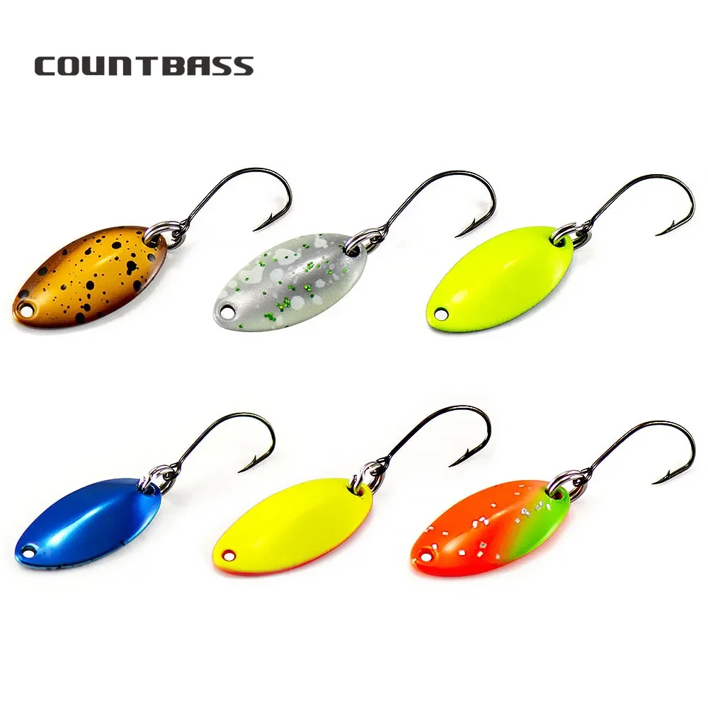 Countbass Señuelo cuchara de fundición de latón para salmón y trucha - imagen 3