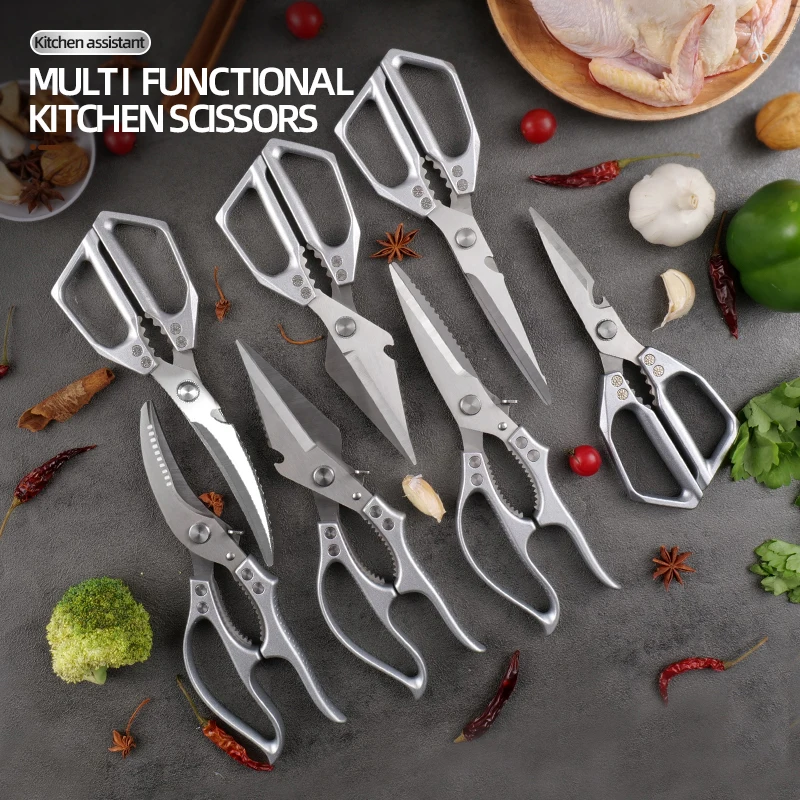 Starke Huhn Knochen Schere 420J2 Edelstahl Küche Schere Multi Funktion Lebensmittel Schere Fleisch Fisch Cutter Kochen Schere