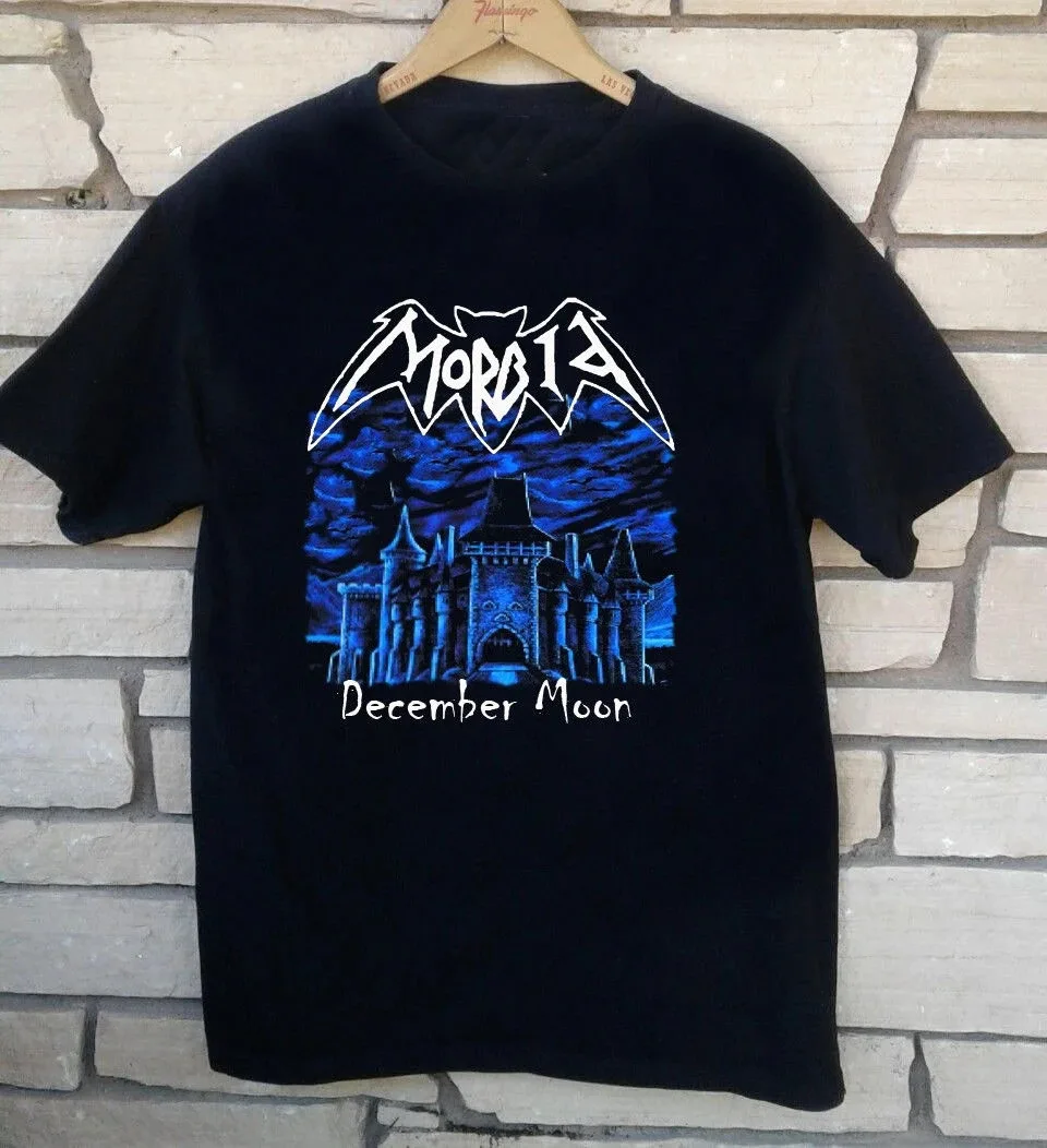 Rare Morbid Band December Moon For Fan Full Size S to 5XL T shirt S4561 long or short sleeves