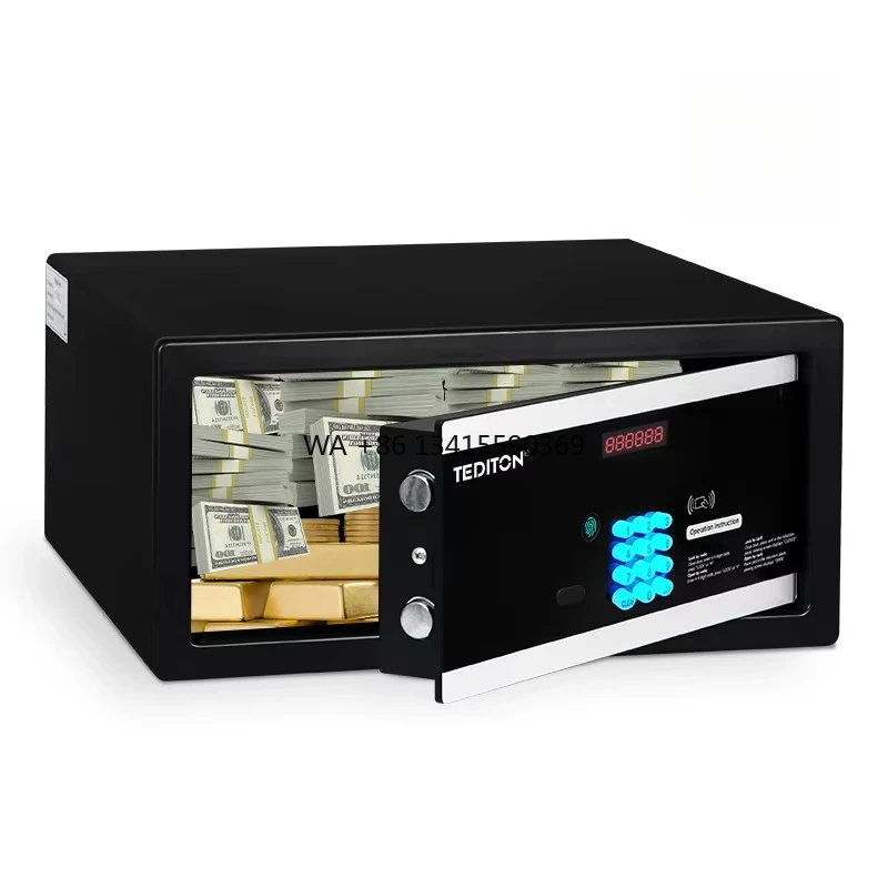 Tedition Wholesales Heavy Office Automatic Security Digital Electronic Hotel Fireproof Safe Box For Money-image