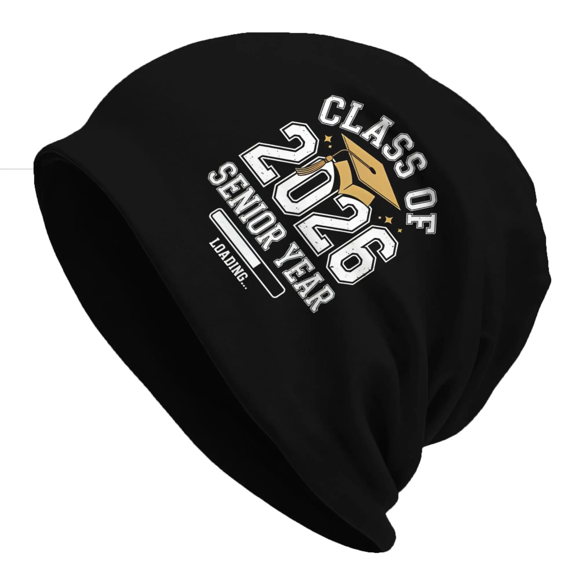 Graffiti Hat Senior 2026  Class Of 2026 Caps For Men Women Graduation in 2026 Skullies Beanies Ski Caps Soft Bonnet Hats