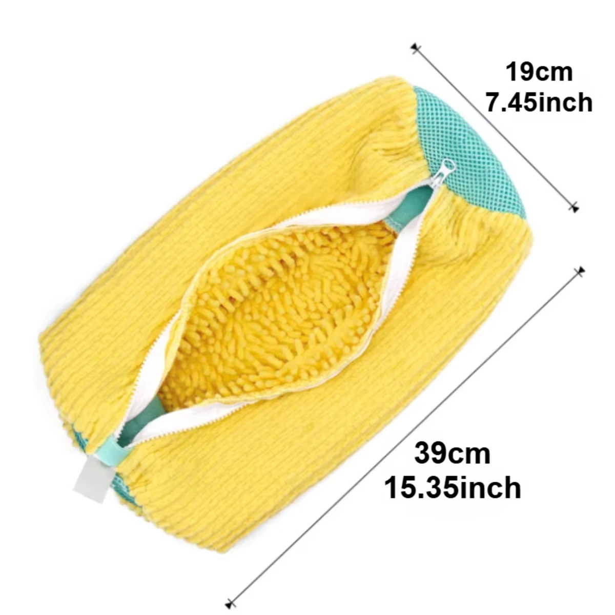 

20262PCS Shoe Washing Bag Washing Machine Laundry Bags With Zipper Closure Shoes Cleaning Bag Shoes Laundry Fluffy Fibers Sneake
