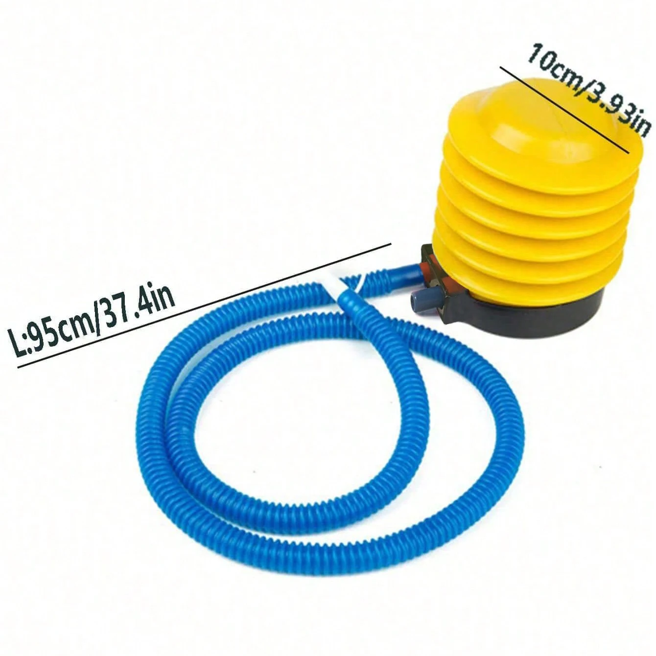 1pc Random Balloon Pump Air Inflator Hand Push Portable Useful Balloon Accessories for Wedding Birthday Party Decor Supplies