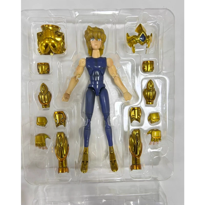 Nuevo producto Saint Seiya Saint Cloth Myth 1.0 Old Gold Leo Aiolia, figuras exquisitas de Hot Toys, artículos promocionales, adornos.