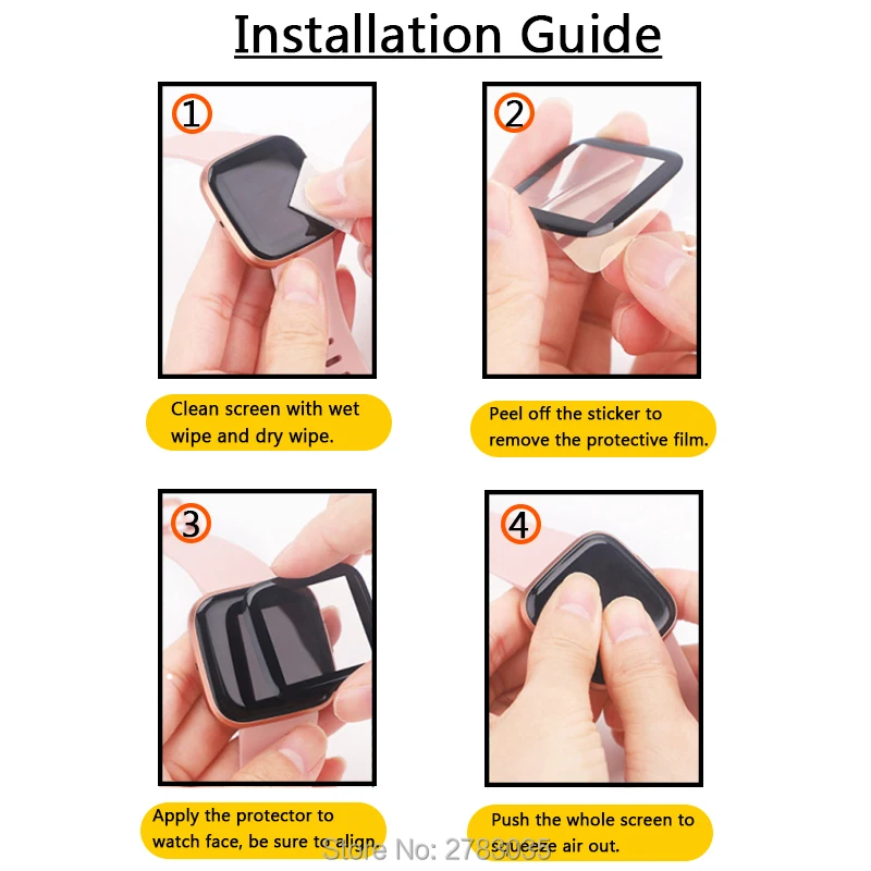 واقي شاشة لفيلم الحيوانات الأليفة فائق الوضوح للساعة الذكية QCY ، غطاء كامل ، طلاء منحني ثلاثي الأبعاد ، PMMA PET ناعم ، GTC ، GTS ، زجاج غير مقسى