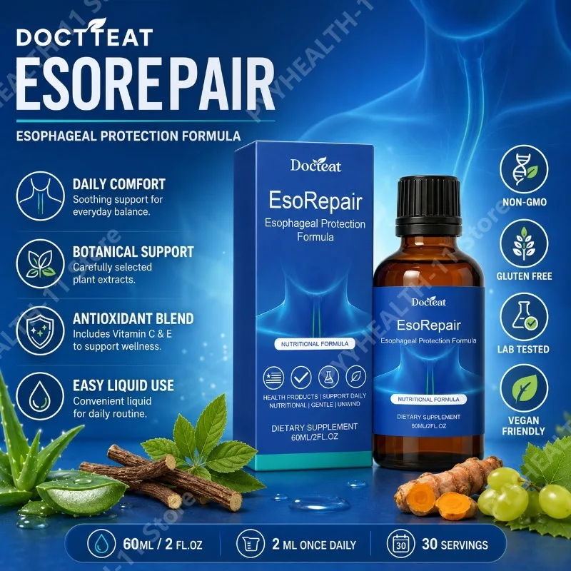 Herbal Liquid Supplement with Aloe Vera Licorice Turmeric Extract Plant Based Nutritional Formula Daily Wellness Support 60ml