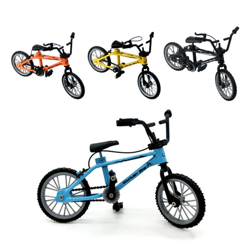 

Mini Finger Bicycle Toys Alloy Miniature MTB Bike Model DIY Creative Simulation Mountain Cycling Kids Educational Gifts