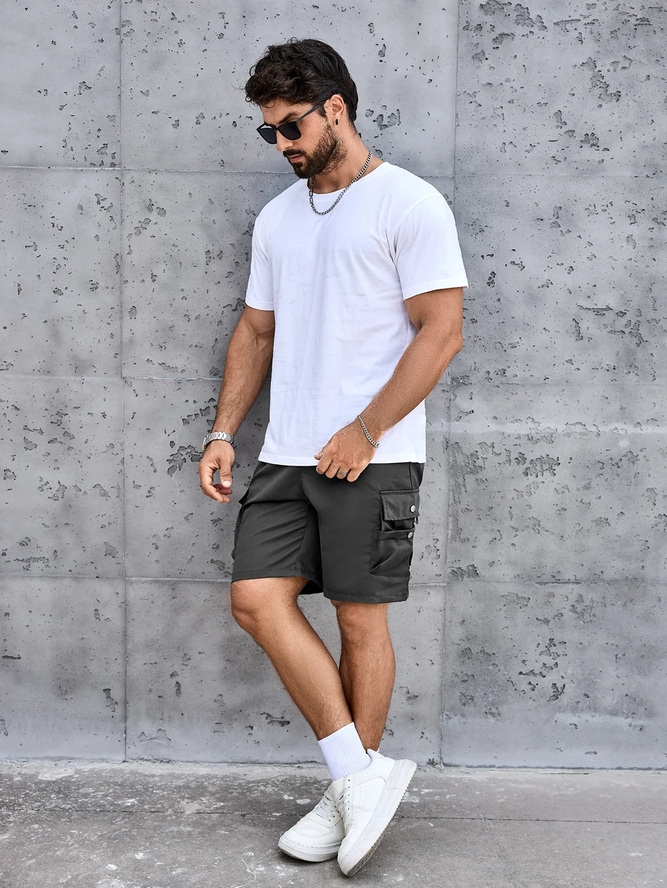 2026 Neue Cargo-Shorts Mode Lässige Shorts Laufshorts Sommer Herren Cargo-Shorts Bermuda Baumwolle Hohe Qualität Bestseller – Detail 5