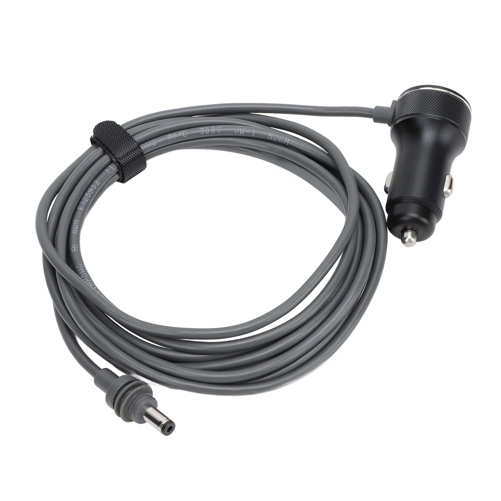DC Car Power Cable Plug and Play Rubber Stable DC to Cigarette Lighter Car Power Supply Cord for Satellite