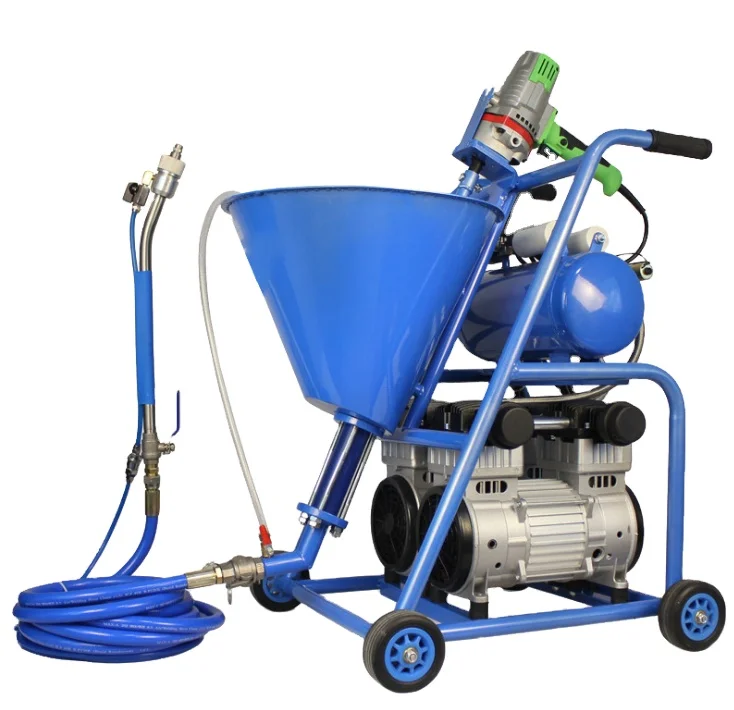 Portable Multifunctional Spray Plaster Machine Waterproof Coating Powder Putty Spraying Machine