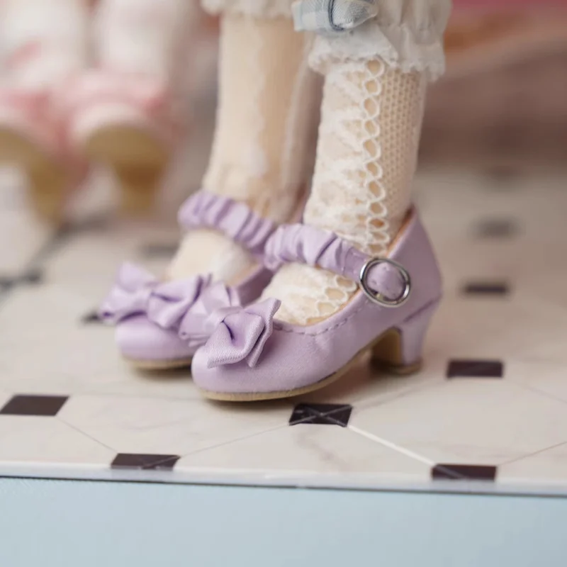 BJD Doll Shoes for 1/4 1/6 BJD MSD MDD YOSD Shoes Puyoodoll Doll High Heels Gift Doll Accessories Doll Toy Shoes