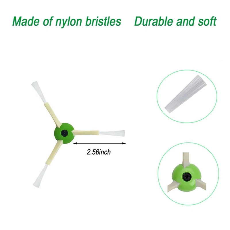 Mop Pads And Side Brushes Replacement Parts For Irobot Roomba Combo I5 I5+ J5 J5+ Robot Vacuum Cleaner, Reusable Pad