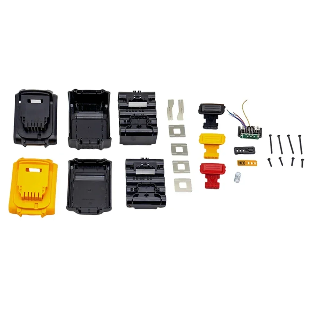 Imagem -04 - Para-dewalt Dcb200 Bateria Caixa de Plástico Placa de Circuito de Proteção Pcb Para-dewalt 18v 20v Reparação e Montar Peça de Bateria
