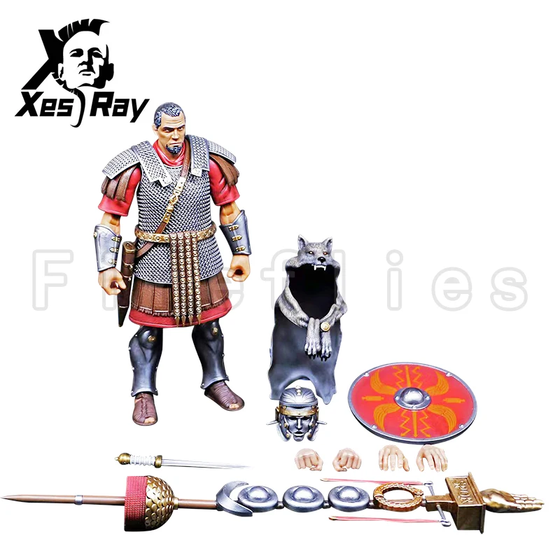 1/12 7Inch Xesray Gevecht Voor Glorie Action Figure Wave 4 Marcus Aulus Romeinse Infanterie Anime Model Gratis Verzending