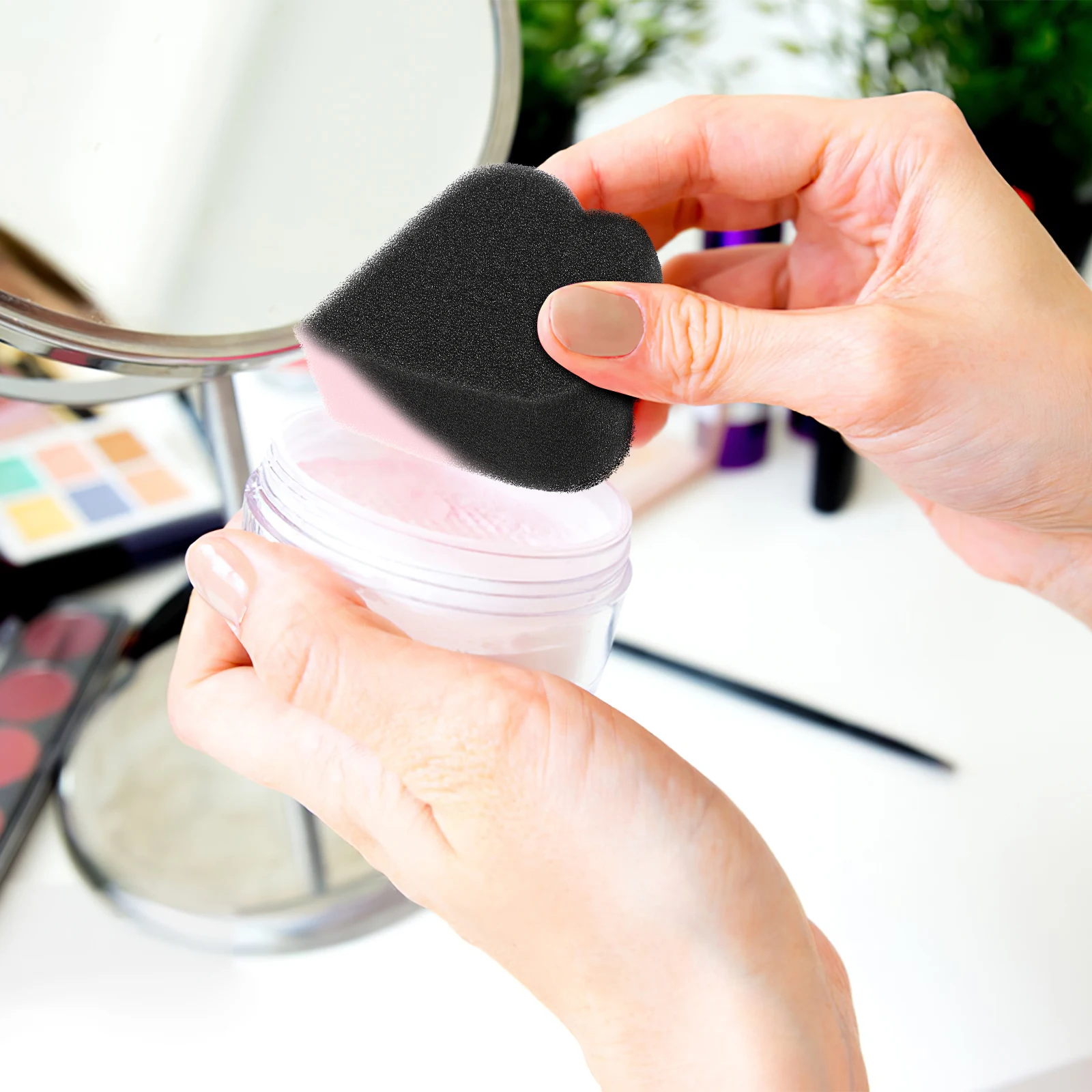 

28pcs Face Painting Shaped Sponge Blocks For Body Art Crafts Sponges Face Painting Supplies Teardrop Sponge Makeup Tools Artists