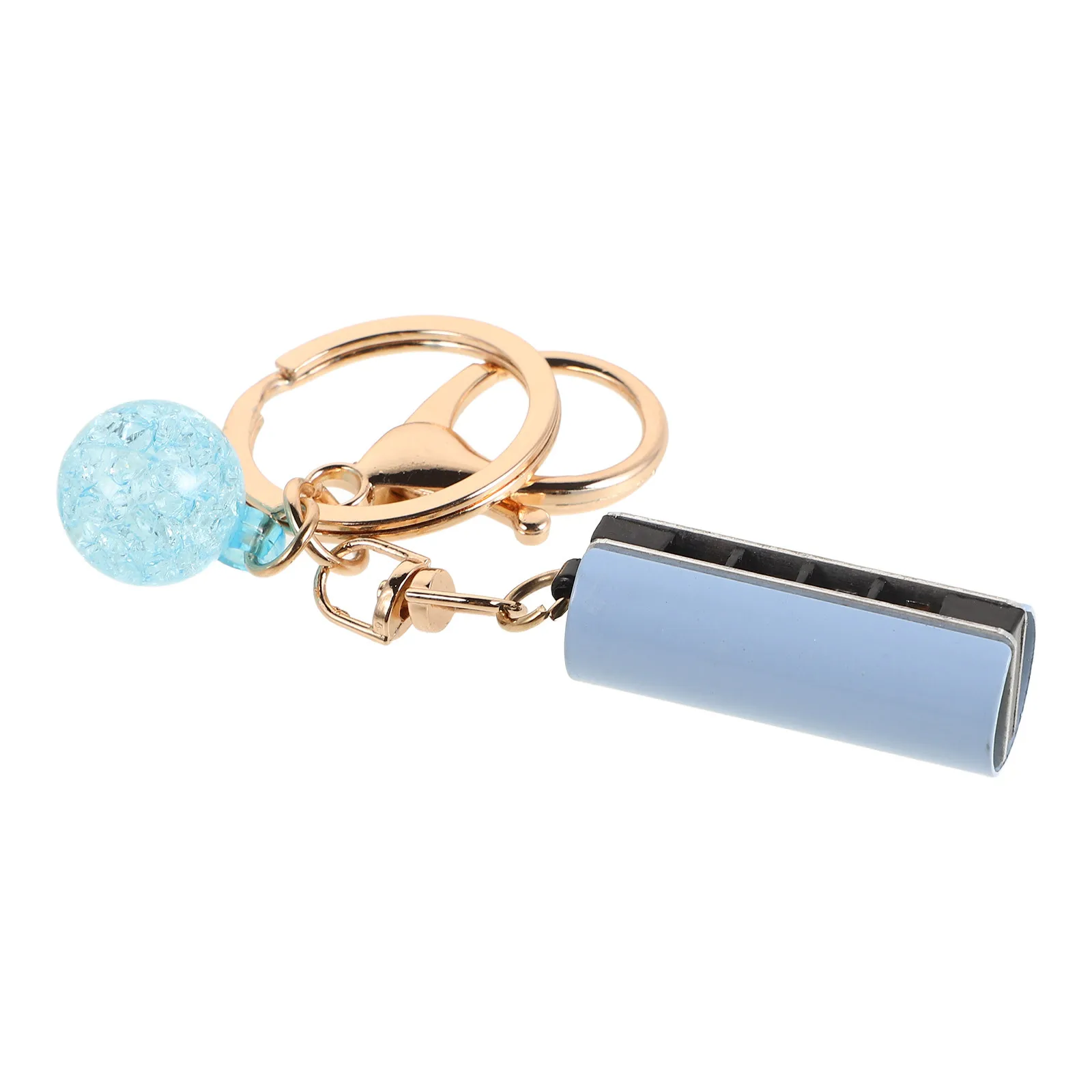 

Cute Mini Harmonica Keychain in Macaron Colors Fun Musical Pendant for Children Safe Zinc Alloy Construction Bag Hanging Phone
