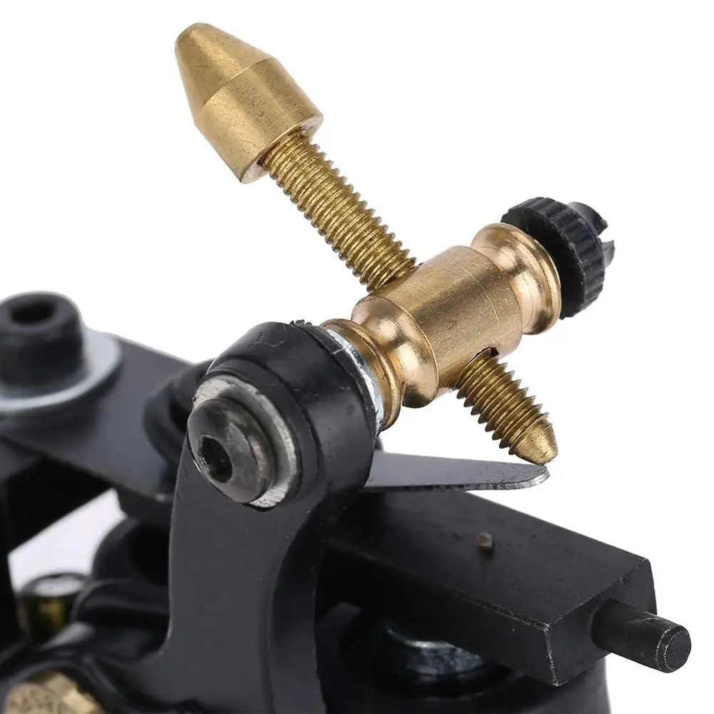 Professional Coil Tattoo Machine Iron 10 Wap Coils Guns for Shader and Liner 3 Colors Tattoo Machine for Tattoo Artists