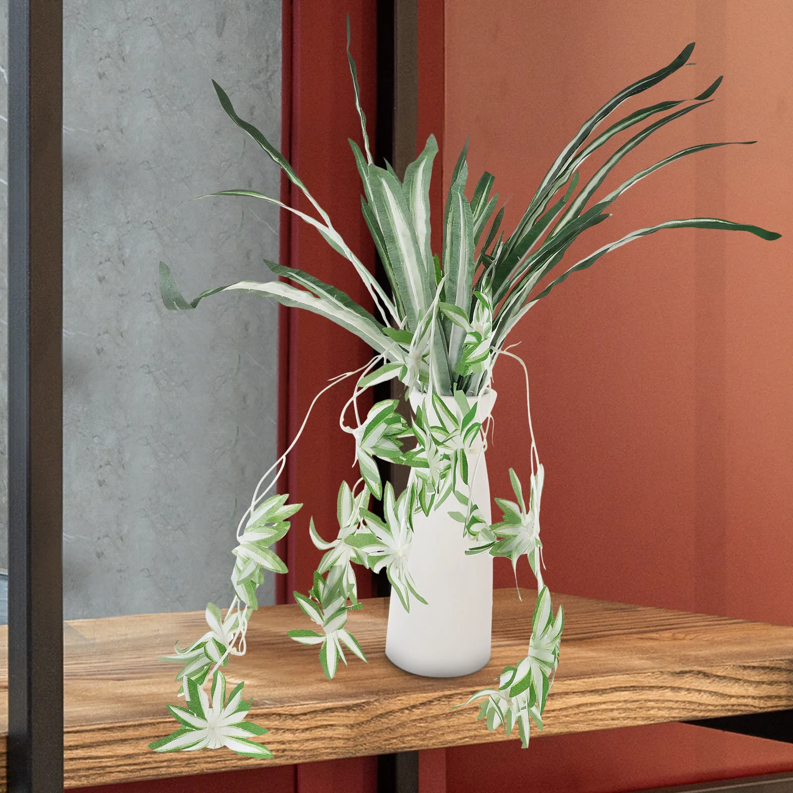 نبات العنكبوت الاصطناعي المعلق - مراجعة Spider Plant Hanging وسعره