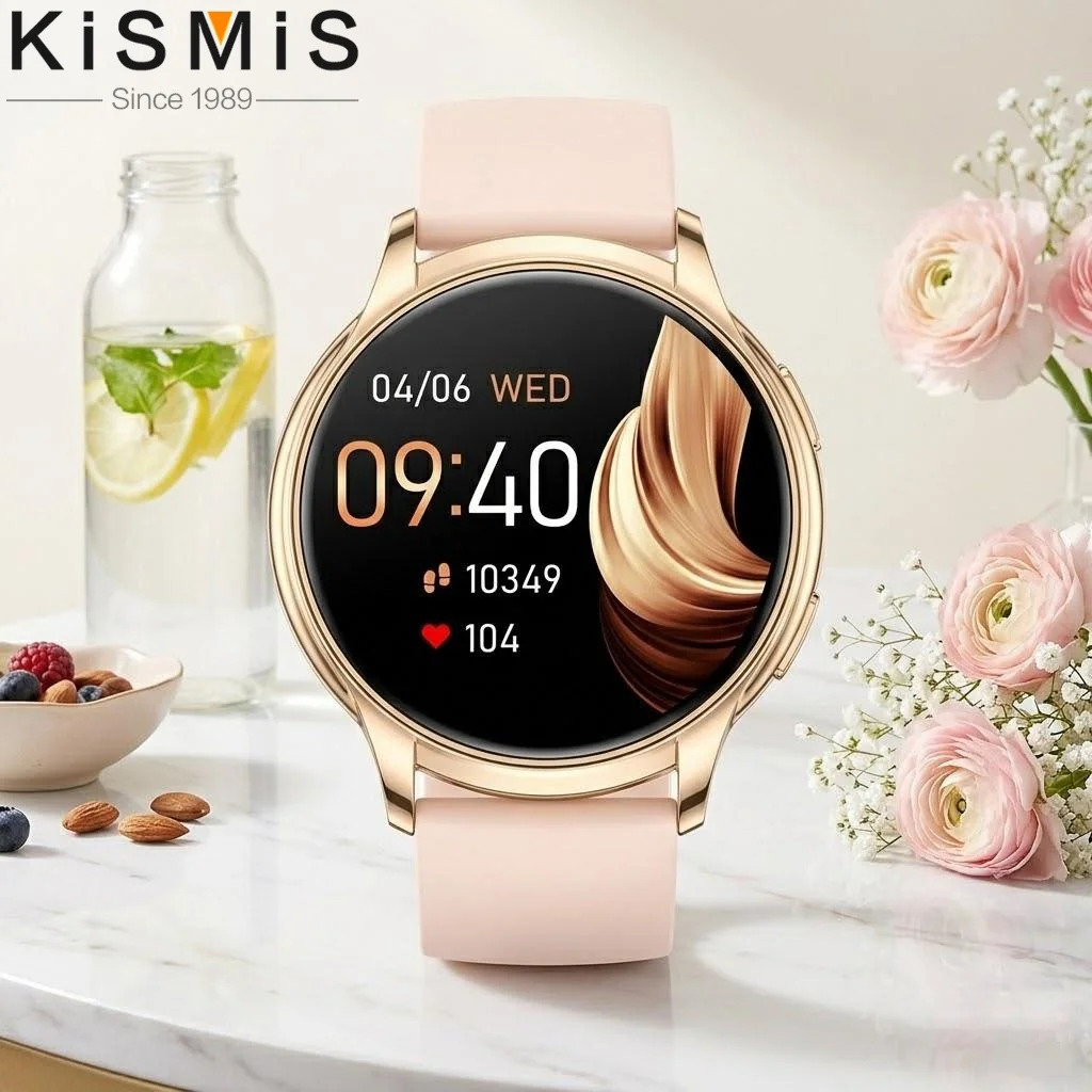 

Water Resistant Smartwatch Women Heart Rate Monitor Sleep Tracker Call Receive Compatible Android iOS
