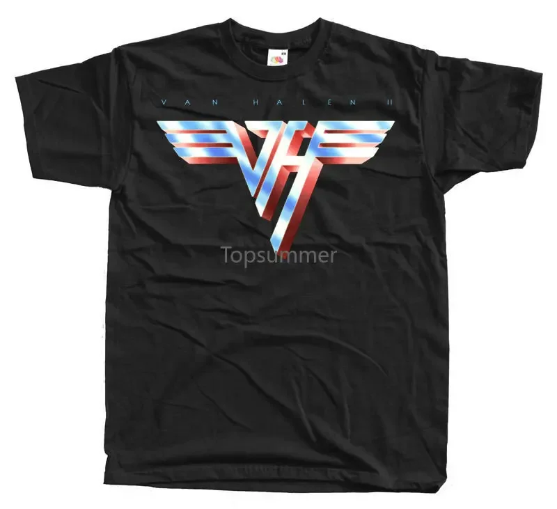 Camiseta negra Van Halen Ii 2, 100% algodón, todas las tallas, S, 5Xl