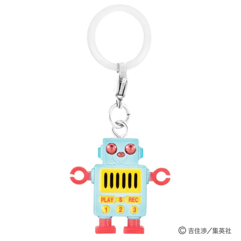 バンダイ リボン少女漫画雑誌 70 周年記念記念キーホルダー アクションフィギュア 象徴的なアイテム コレクション 装飾品 おもちゃ