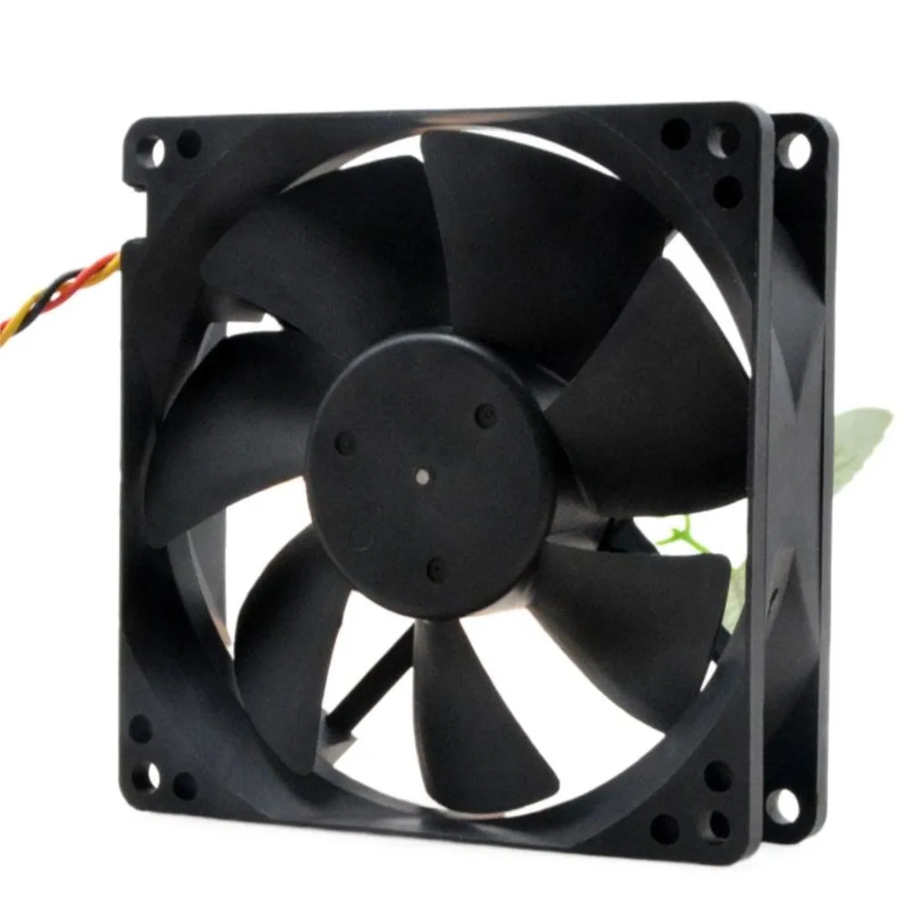 

1 шт. D09A-12PM 03A 9225 12 В 0,10 А 3-проводной корпус бесшумный вентилятор 9,2 см