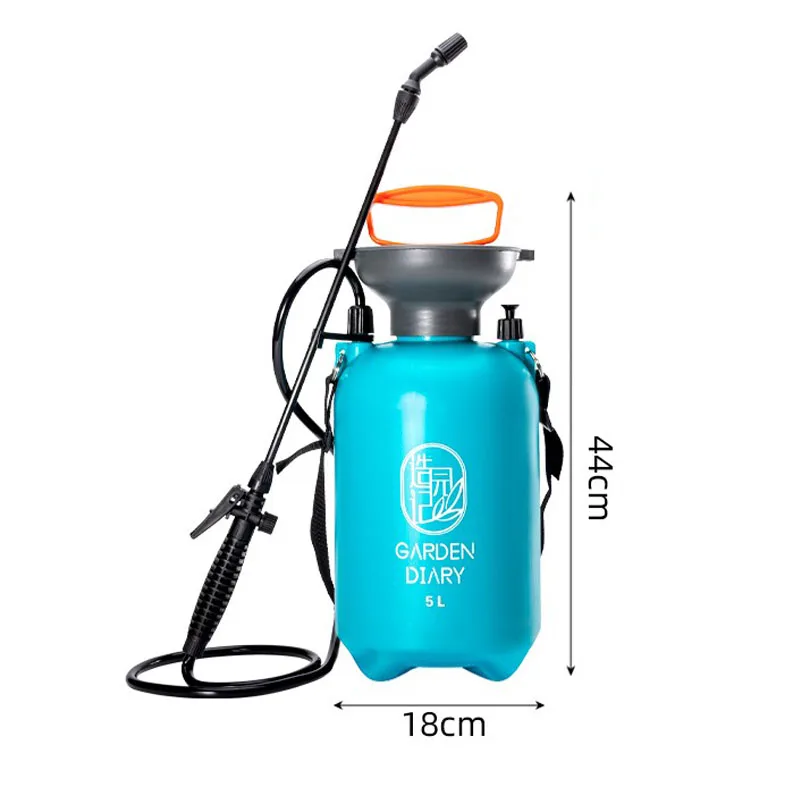 5L Garten Druck Sprayer Bewässerung Blume Pflanze Gießkanne Pestizid Dünger Spray Werkzeug Luftpumpe Wasser Spritzen Flasche – Detail 21