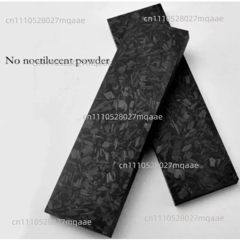 1pc DIY Craft Marbled CF Carbon Fiber Knife Scales Handle Making Blank material