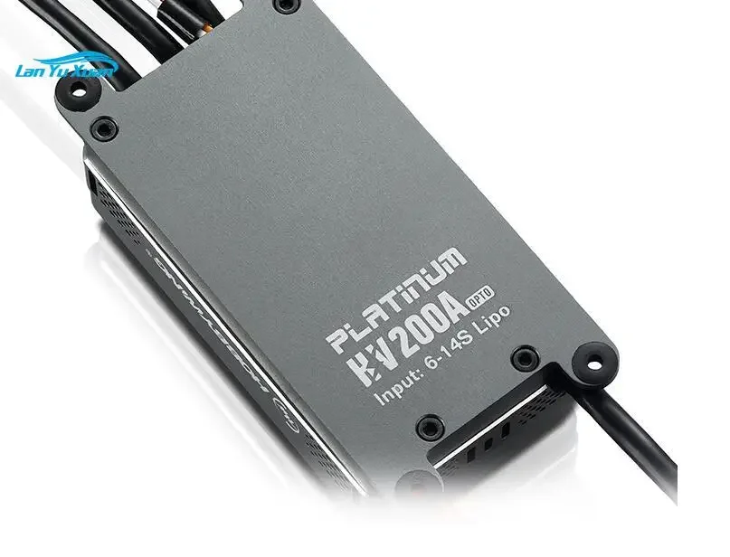1 قطعة Hobbywing البلاتين الأصلي HV 200A V4.1 6-14S يبو SBEC/بصريات فرش ESC ل RC الطائرة بدون طيار كوادكوبتر هليكوبتر الطائرات
