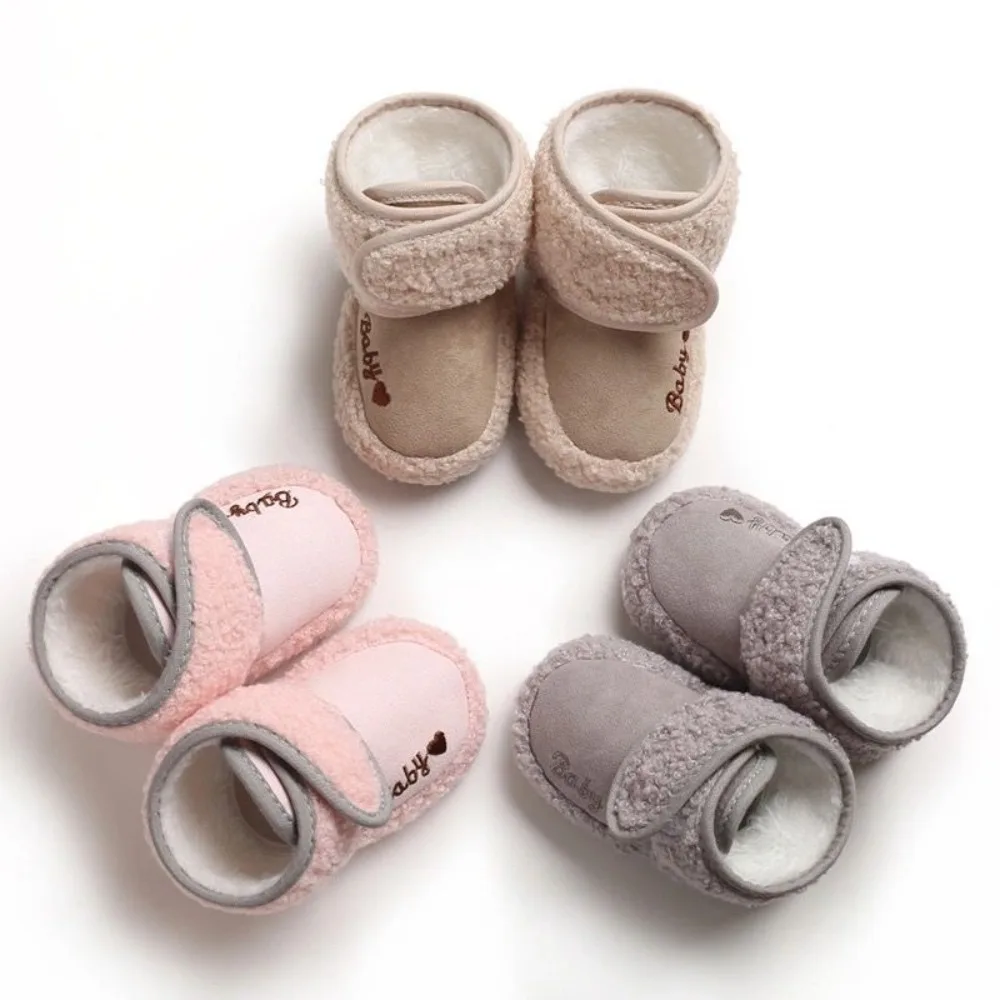 Warm Infant Soft Comfortable Girls Boys Infant Girls Boys Anti-Slip Socks Slipper Newborn Baby Shoes