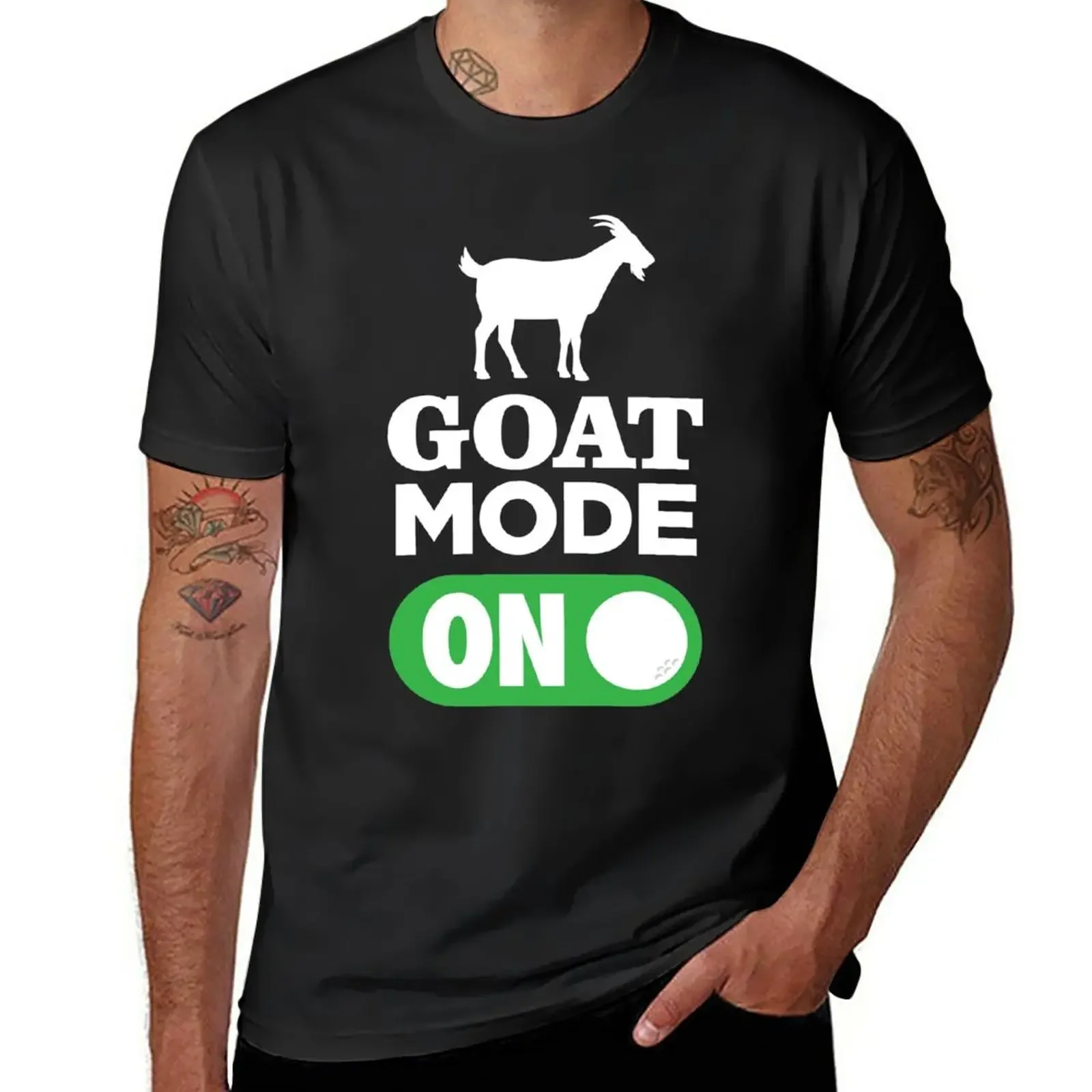 

GOAT MODE ON | TIGER |FUNNY GOLFER GIFT IDEAS T-Shirt sweat oversized Short sleeve tee mens t shirts pack