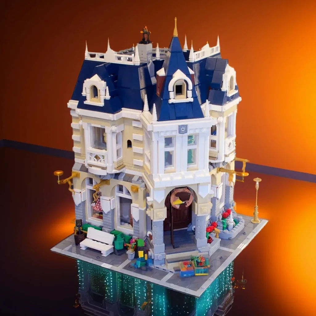 

2675 Pcs The Costume Shop Clothing Store Modular Build Custom MOC diy Education Model Building Blocks Birthday Toys Gift