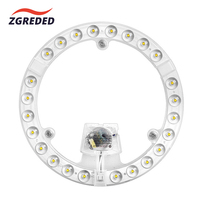 LED Panel 220V Ceiling Light Replacement LED Module 12W 18W 24W 36W Round LED Retrofit Light Board Kit For Ceiling Fan Lights