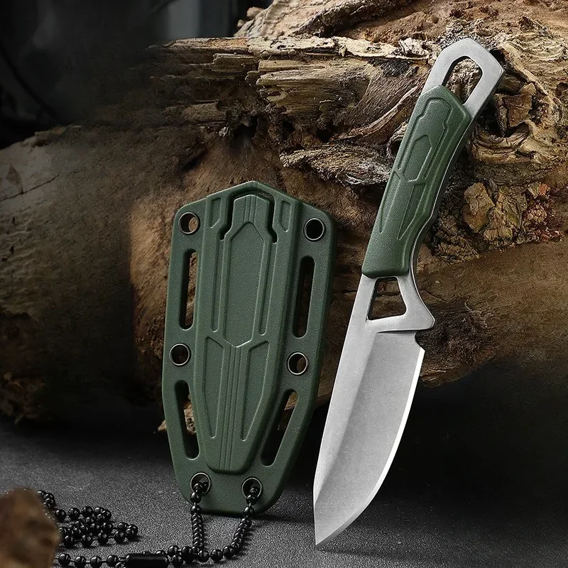 New mini knife EDC necklace knife outdoor multifunctional tactical neck knife portable camping