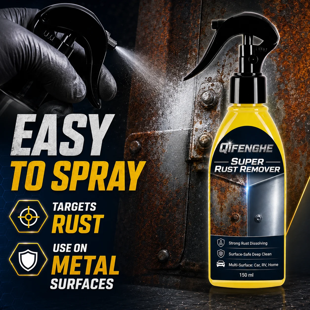 Spray Eliminador de Óxido QIFE - Wheel Cleaner Alloy reseña y precio