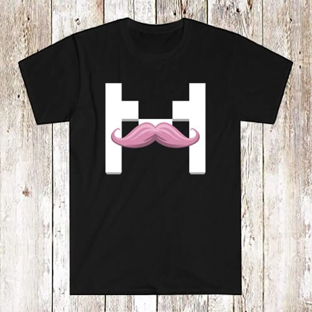 Markiplier Marfstache Men's Black T-Shirt Size S-5xl