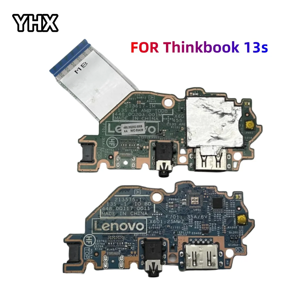 Original FOR Lenovo Thinkbook 13s US B Small Board Switch Small Board Audio Small Board 5C10S30396 5c10s30402 5c10s30403