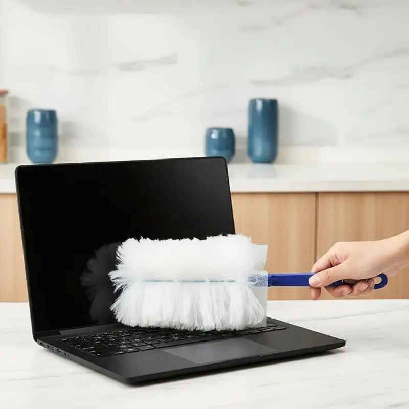 Disposable Duster Refills Replacement Heads Fit Swiffer Ideal for Office Keyboard Printer Desktop Surface Dust Removal