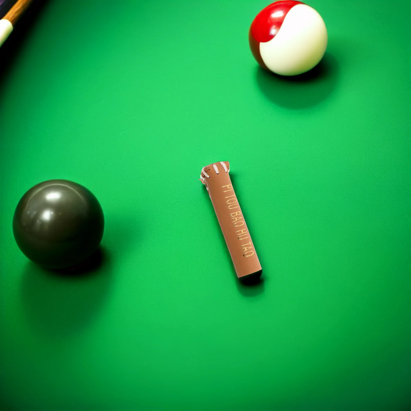 Biljartkeu Tip Cover Faux Duurzaam Snooker Stick Protector Sleeve Vervanging Draagbaar Antikras Lichtgewicht