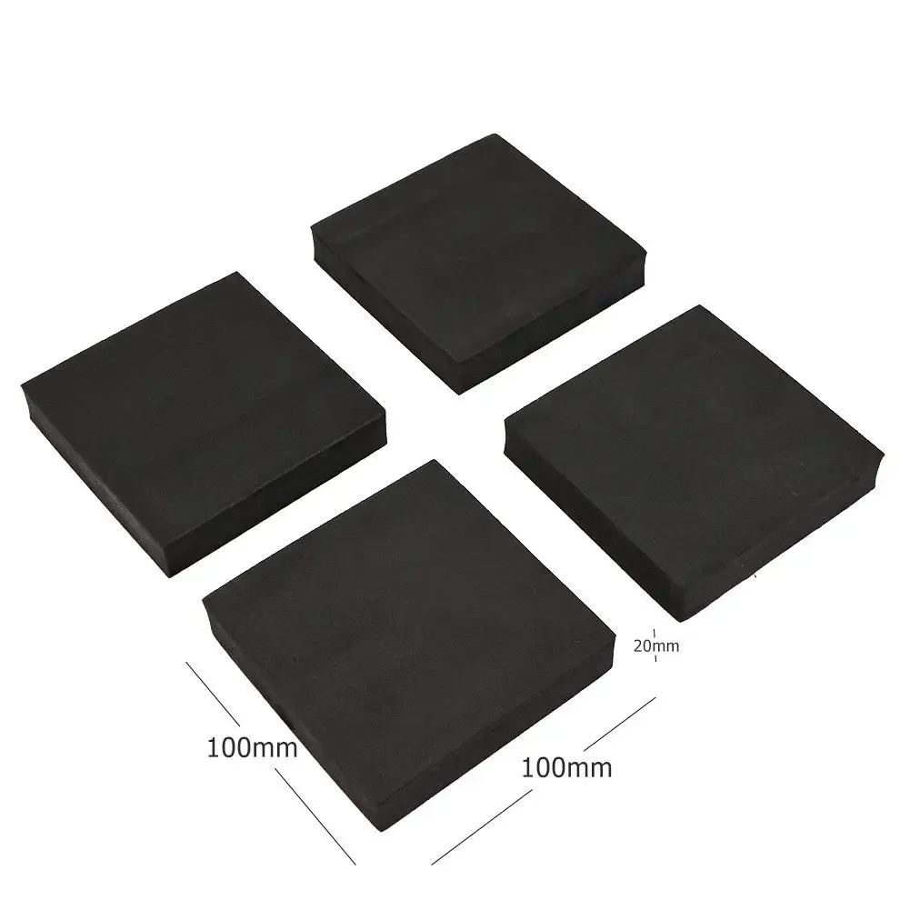 4Pcs Square Anti Vibration Pad Washing Machine Shock Pads Multifunctional Anti Vibration Mat Non-slip Mats Furniture Protectors