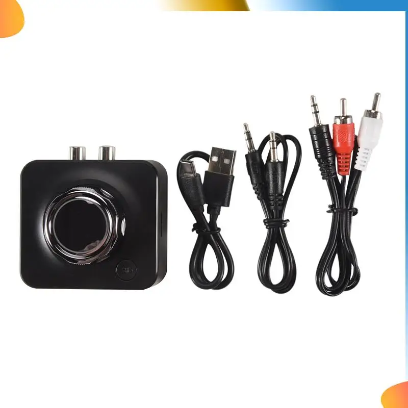 

B48A Bluetooth 5.0 Audio Receiver 3D Stereo Wireless Adapter TF Card RCA 3.5Mm 3.5 AUX Jack For Car Wired Speaker Headphone