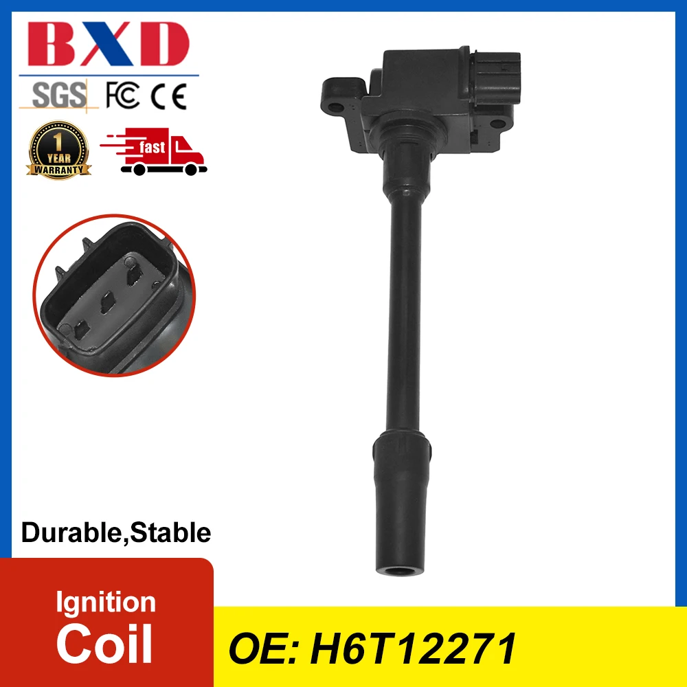 Ignition Coil H6T12271 MD336821 MD344196 For Mitsubishi Carisma Colt Eclipse Galant Lancer Mirage Pajero Fto Shogun, Volvo S40