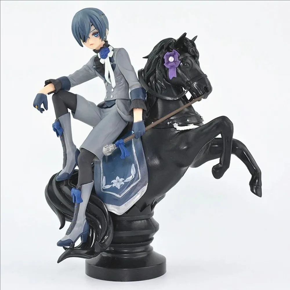 High Quality New Kuroshitsuji Black Butler Ciel Phantomhive PVC Action Figure Collection Model Toy