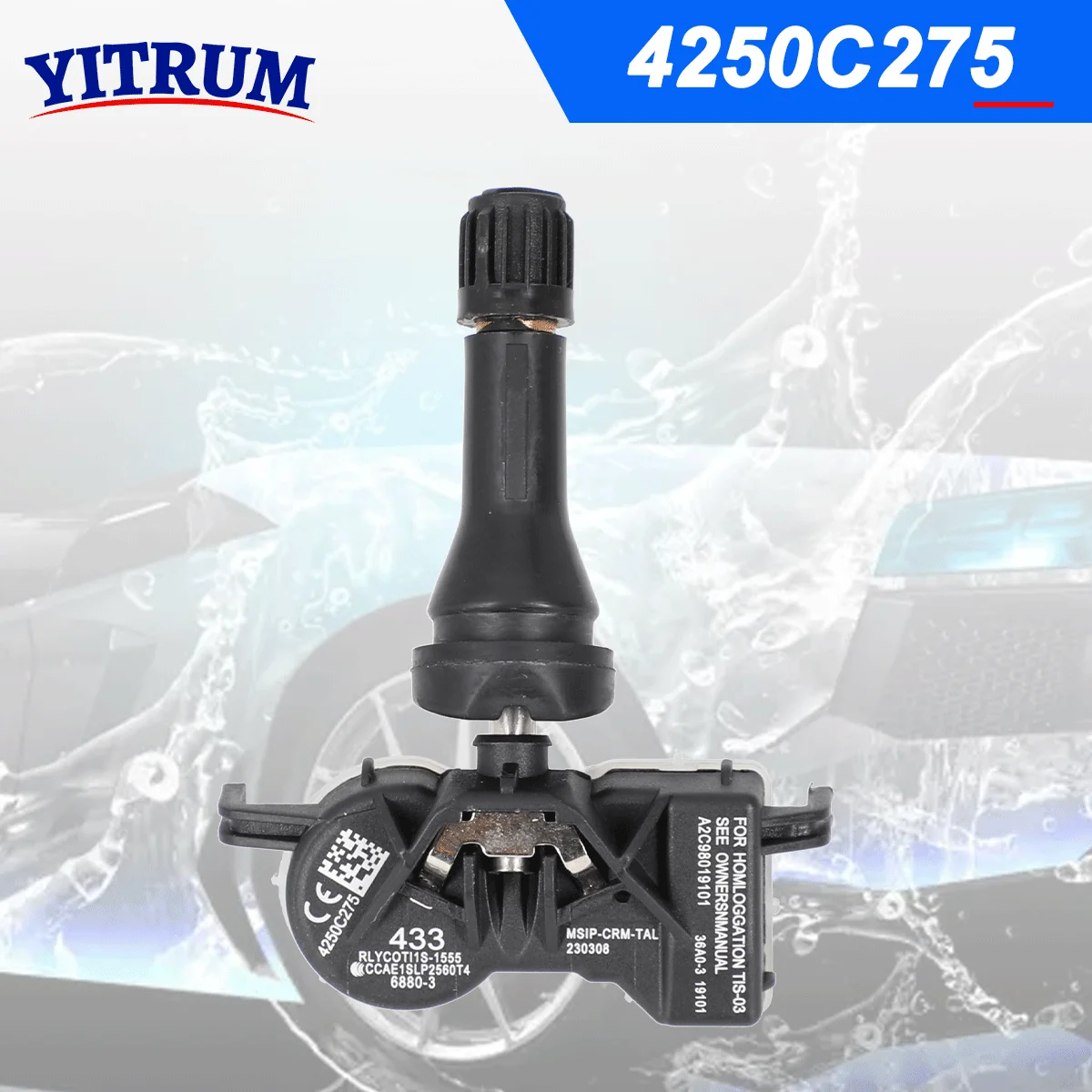 

TPMS Sensor For Dodge Attitude Ram 1200 Mitsubishi ASX Attrage B-SUV Challenger Eclipse Cross L200 Mirage Montero 4250C275