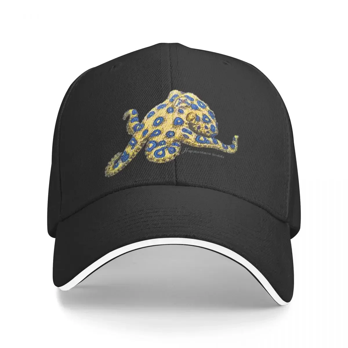 

Blue Ringed Octopus Baseball Cap Cosplay Big Size Hat Streetwear Men's Hats Women's