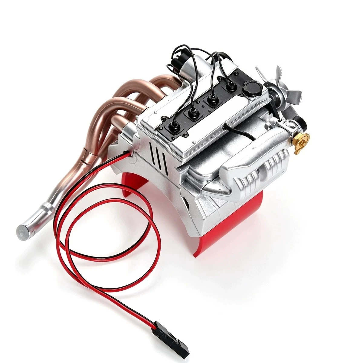 1/10 Scale RC Crawler SCX10 Simulated Engine Radiator Motor Heat Sink Universal RC Model Car Decoration Accessories