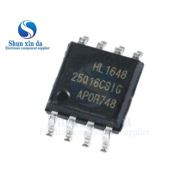 10PCS New Original GD25Q16 GD25Q16ESIG 25Q16ESIG SOP-8 16M-bit Flash IC Chip Brand New Authentic