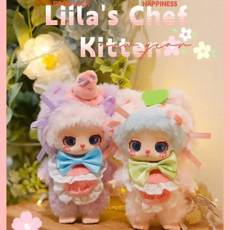 

Original New Stock Liila V4 Blind Box Toys Liila'S Chef Kitten Series Vinyl Face Doll Pendant Mystery Figures Surprise Toy Gift